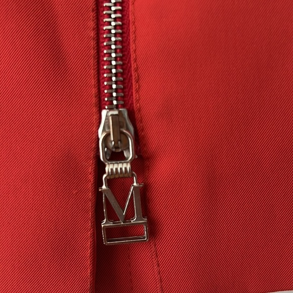 MaxMara Red Jacket Size 8 US - Picture 4 of 12